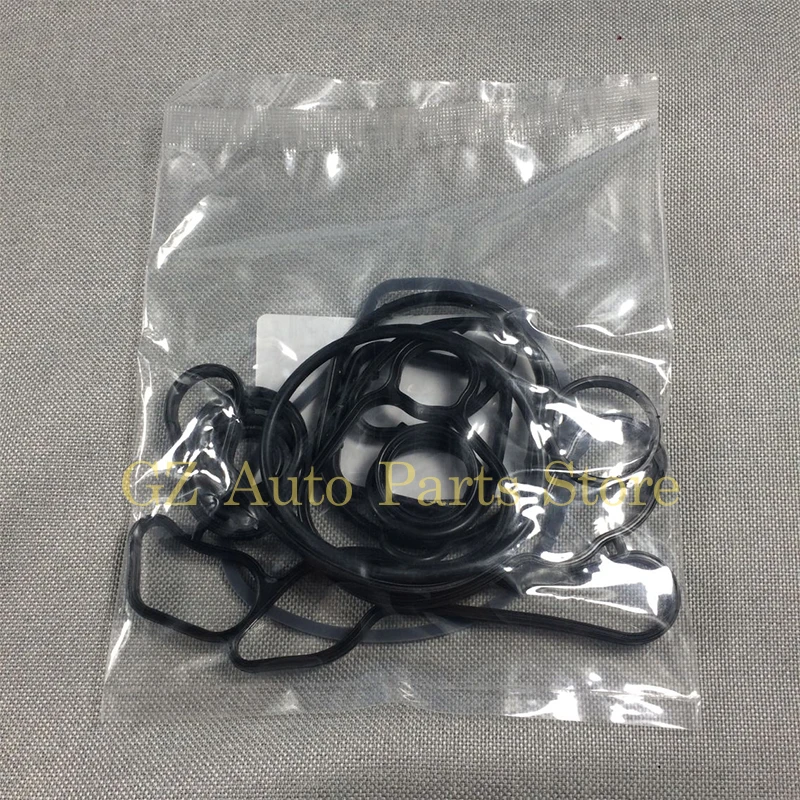 Cooling System Seal Oil Cooler Gasket Seals For Chevrolet Cruze Sonic Trax Astra Vectra Zafira 2724577 10PCS oil cooler gasket