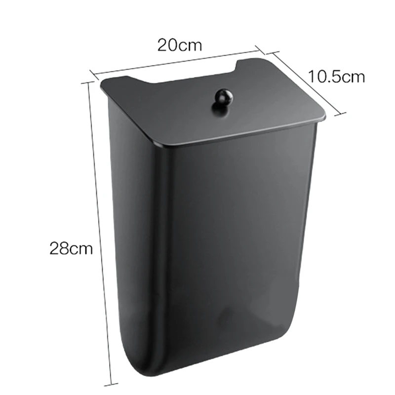 Car Magnetic Rear Storage Box For Tesla Model 3 Highland-Car Magnetic Trash Can Interior Accessories