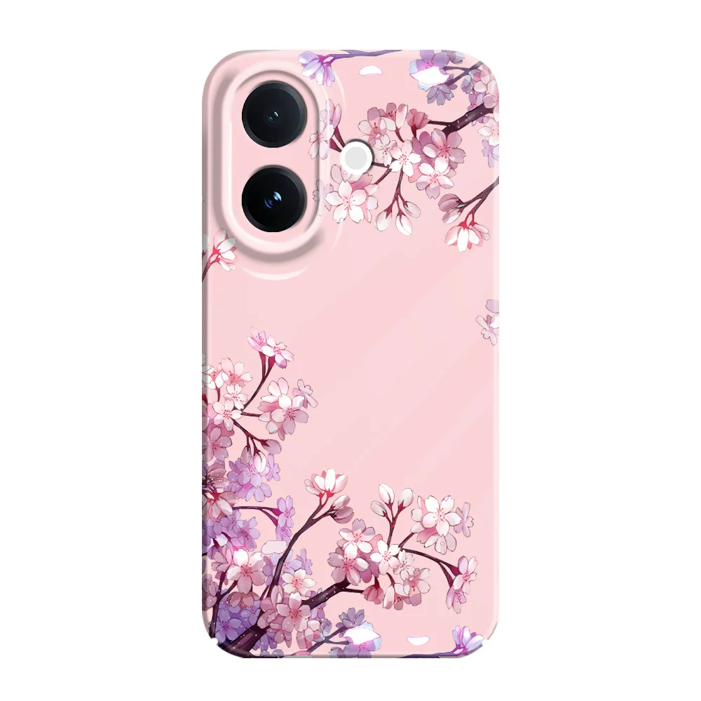 Floral Ripple Design Phone Case – Sturdy Hard Cover