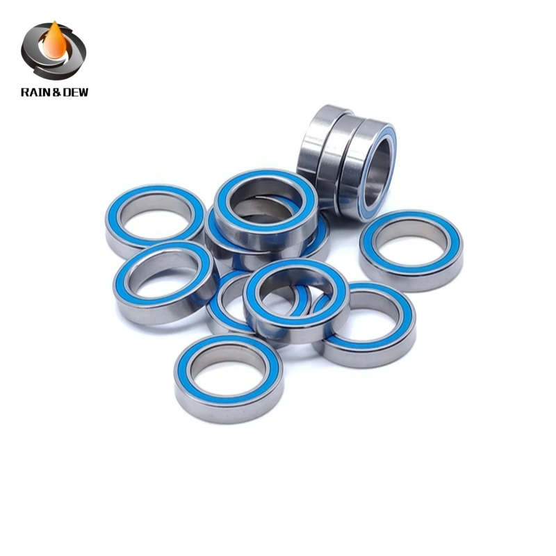 10pcs 6701RS 12x18x4 소형 얇은 섹션 베어링 ABEC-7 블루 씰 모델 베어링 4X7X2.5 6x13x5 8X12X3.5 10x15x4 8X22X7