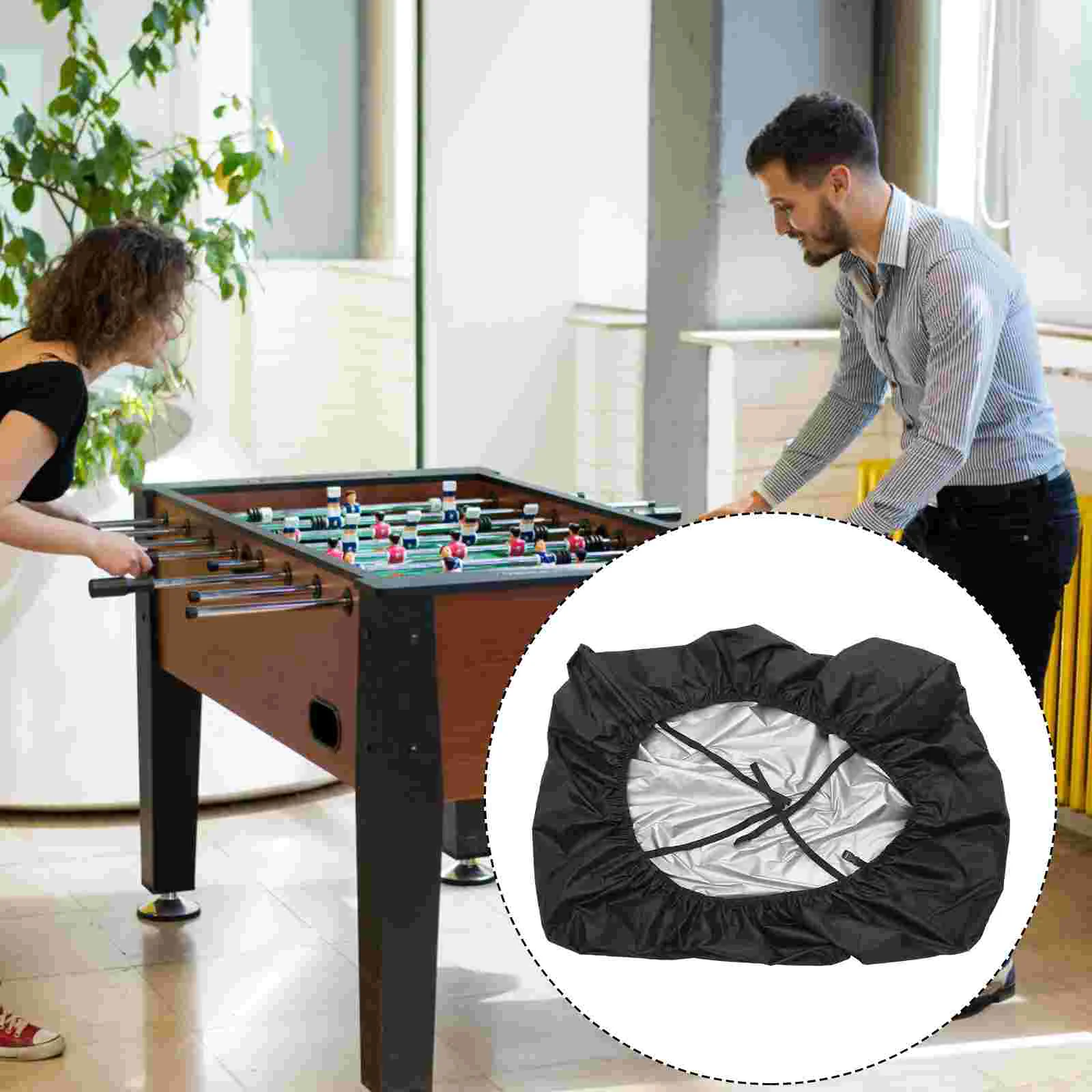 

Oxford Cloth Foosball Cover Daily Use Foosball Protector Reusable Table Cover Table Supply