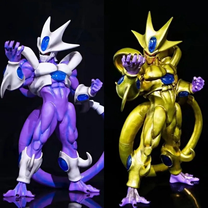 

Anime Peripheral Dragon Ball Super Saiyan Gold Cooler Final Form Standing Posture Statue PVC Action Figure Collectible Model Toy