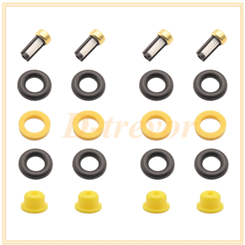 Fuel injector nozzle repair kit for PORSCHE 944 M44 51 52 S2 2.5T 2.5 TURBO 84-91 0280150803