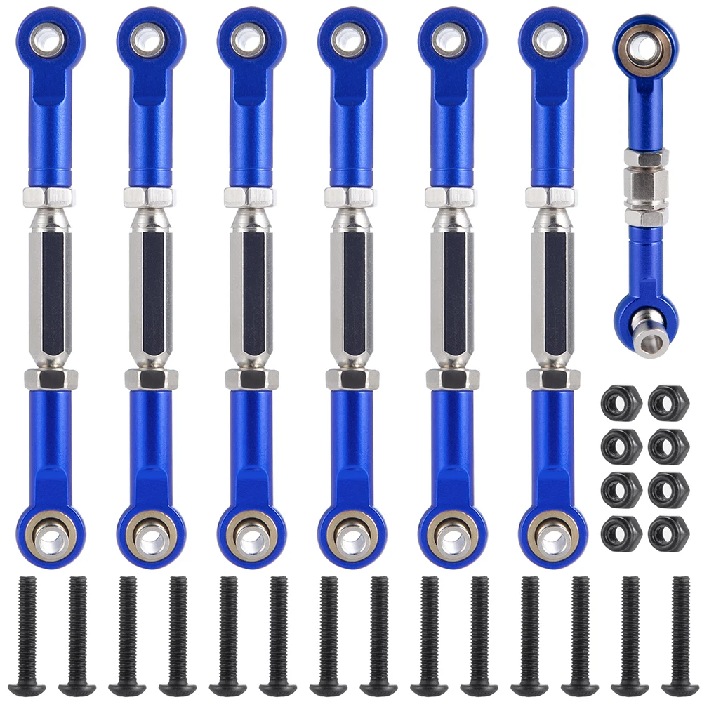 MIBIDAO RC Auto Ersatzteile Abgedichtetes Lager Lenkbecher Schwinge Stoßdämpfer CVD Getriebe Befestigungsstifte für 1/10 Slash 2WD – Detail 33