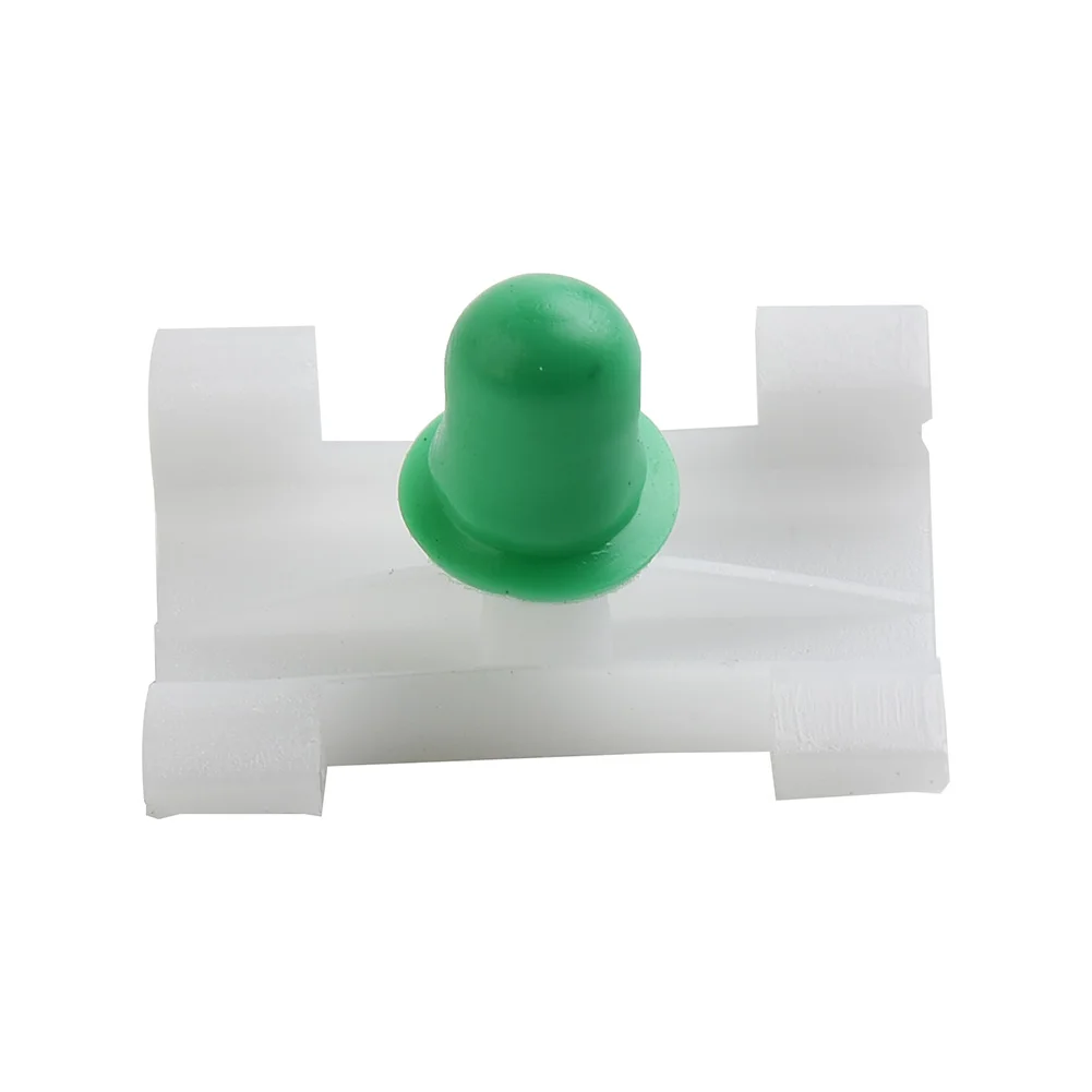 

20 Pcs Dust Resistant; Molded Clips Moulding Trim Clip White+Light Blue With Rubber Cover For BMW Replaces 51138166675