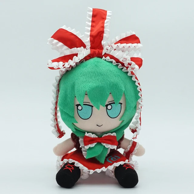 Anime Touhou Project Peluche Fumo Series Kagiyama Hina Dress Up Plushies Dolls Cosplay Plush Toy Stuffed Figure Collection Gift