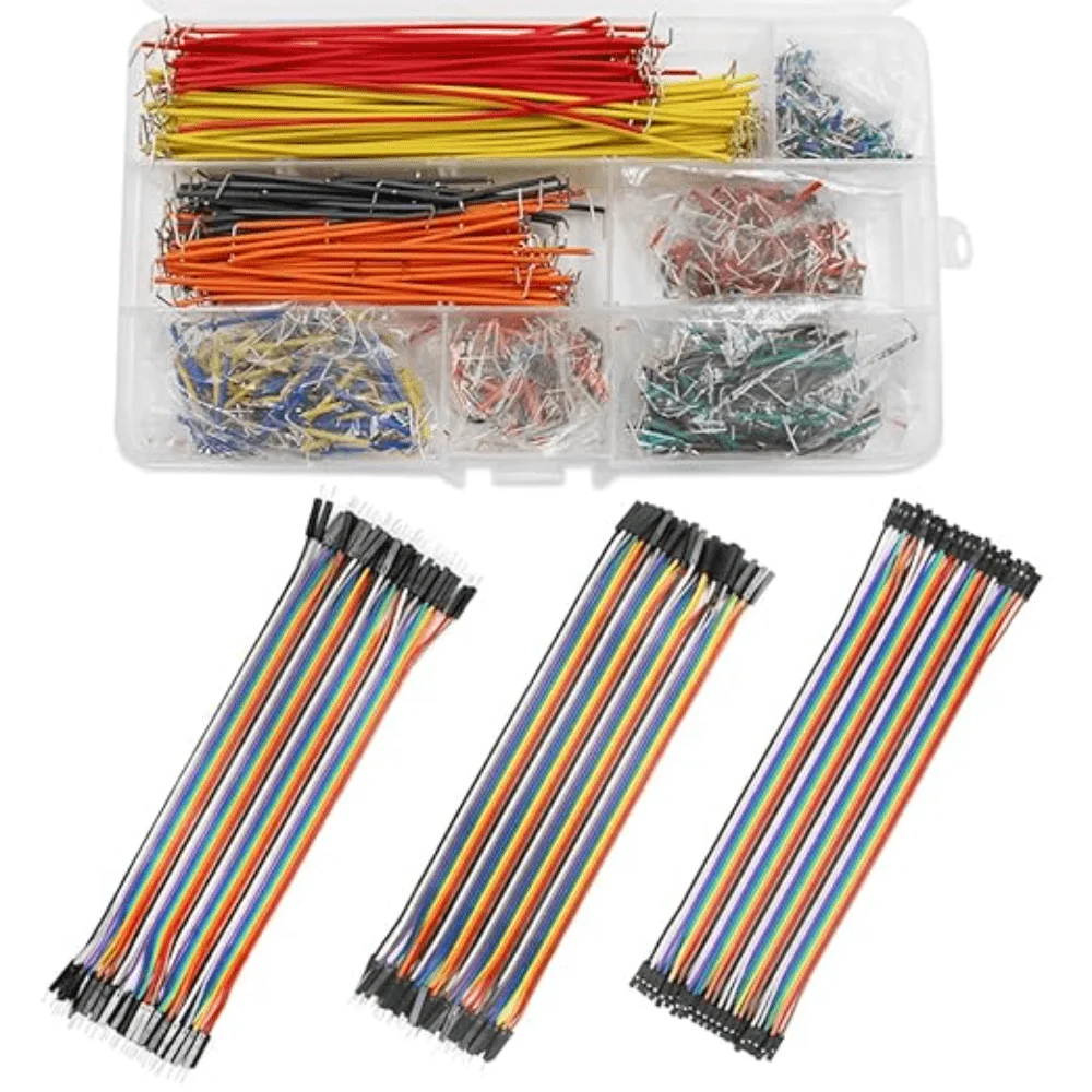 Super Comprehensive Jumper Wire Kit with 20cm Dupont Cables, Assorted Pieces