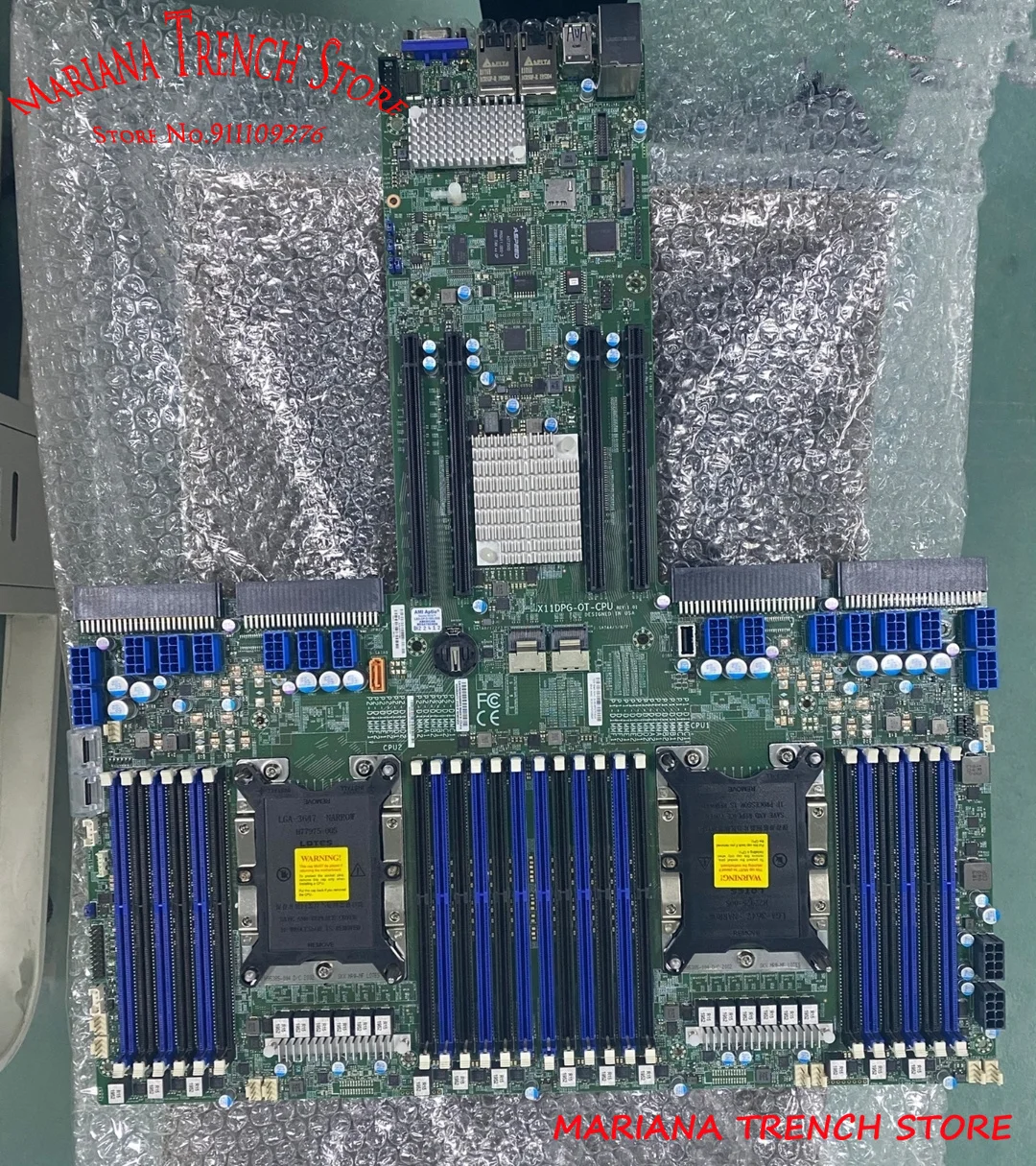 

X11DPG-OT-CPU for Supermicro Dual Socket LGA-3647 Motherboard Xeon Scalable Processors DDR4 Dual LAN with 10Gbase-T