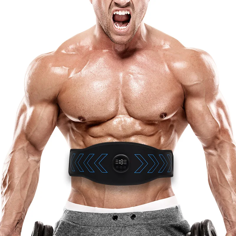 

Muscle Stimulator EMS Abdominal Hip Trainer LCD Display Toner USB Abs Fitness Training Home Gym Body Slimming Waist Trainer