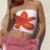 y2k Tube Top Women Aesthetic Flower Print Off Shoulder Strapless Sleeveless Bandeau Tanks 2000s Vest Party Streetwear