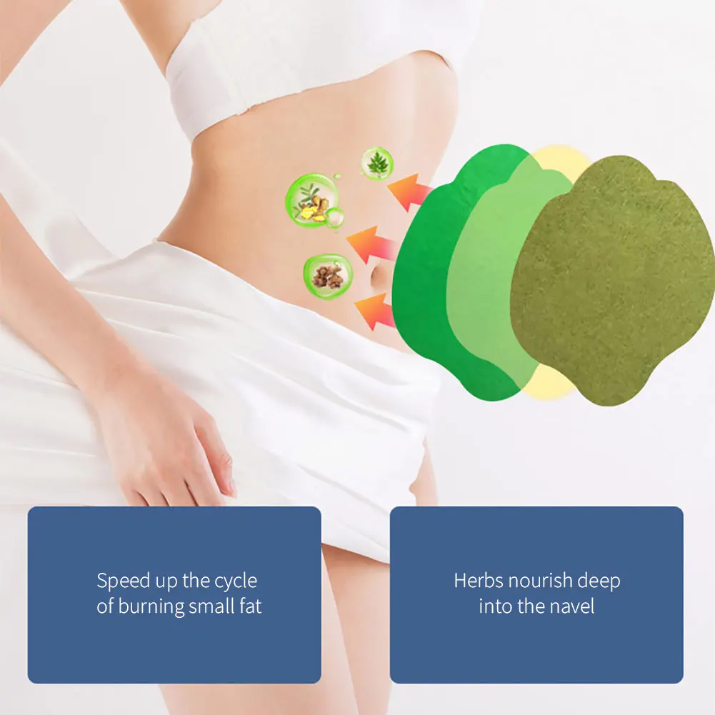 Slim Patch Wormwood Weight Loss Navel Sticker 5/10pcs Slimming Products Fat Burning Anti Cellulite Health