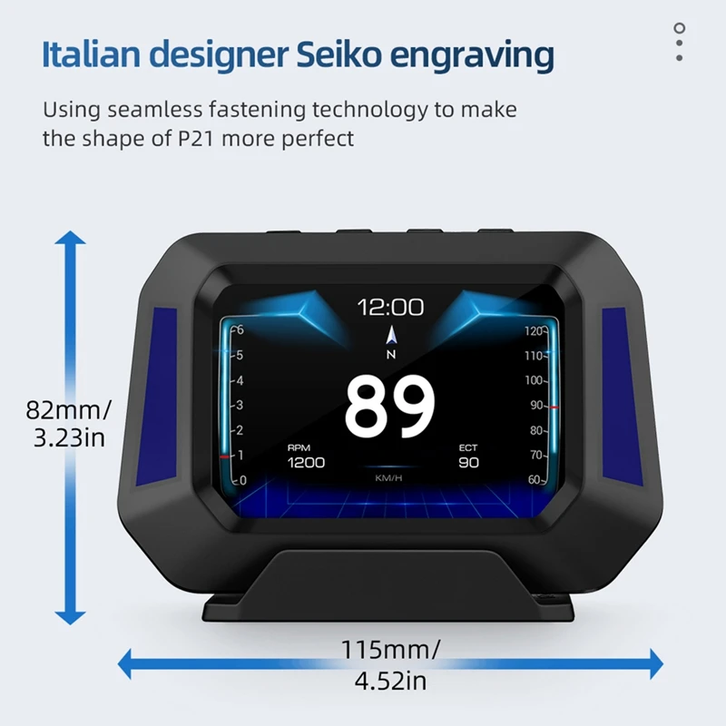 P21 HUD ڵ ׽ GPS  ,   ڵ OBD , ڵ LCD 