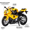 1:12 BMW S1000RR Die Cast Motorcycle Model Toy Vehicle Collection Autobike Shork-Absorber Off Road Autocycle Toys Car 4