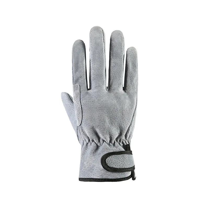 Work Gloves Leather Workers Work Welding Safety Protection Garden Sports Motorcycle Driver Wear-resistant Gloves Average Code happtyl 1pair cut resistant work gloves high performance level 5 protection work gloves comfort stretch fit work gloves