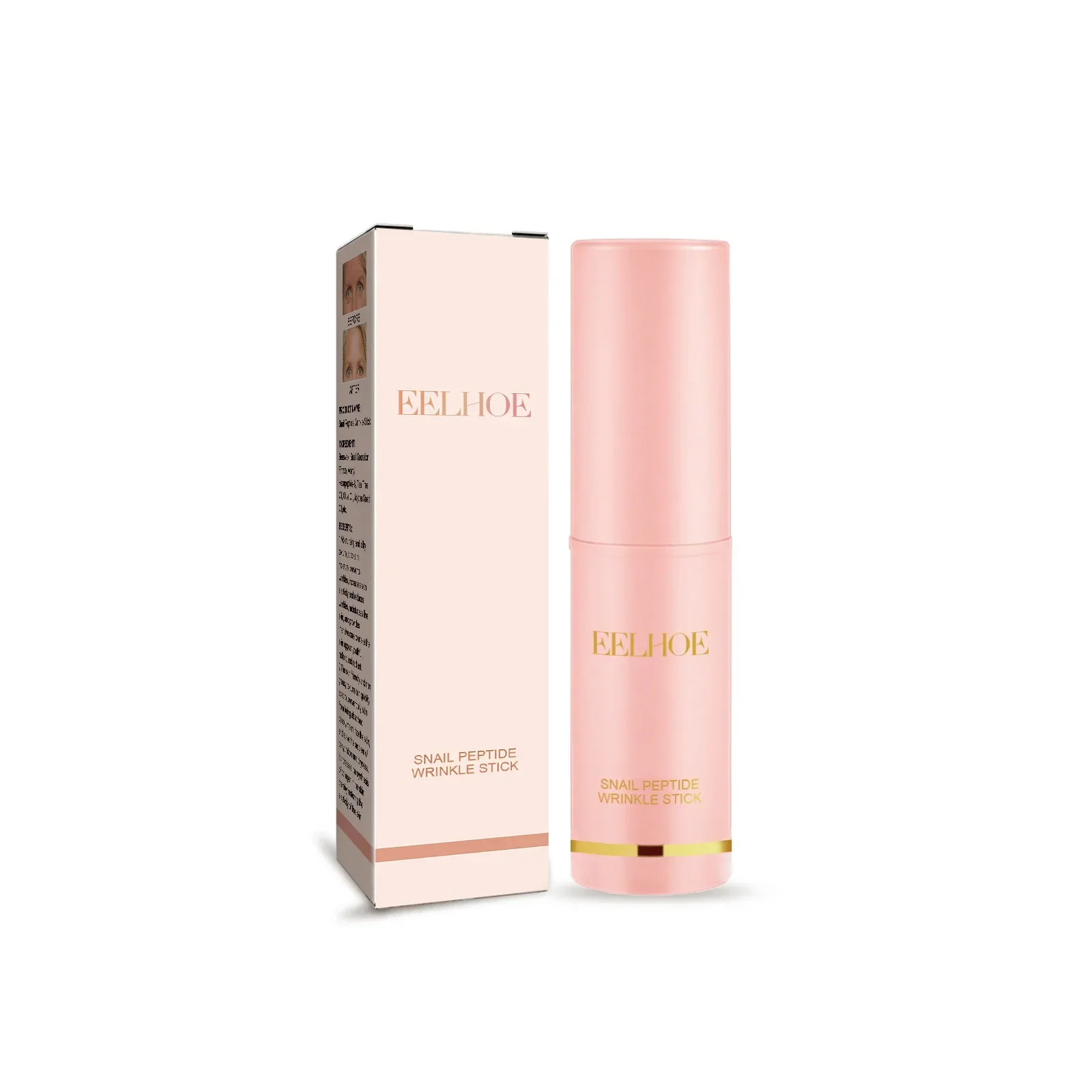 EELHOE Brighten Dull Skin Tone with Snail Collagen Multi Balm Stick-Korean Cosmetics for Smooth Hydrating and Anti Wrinkle