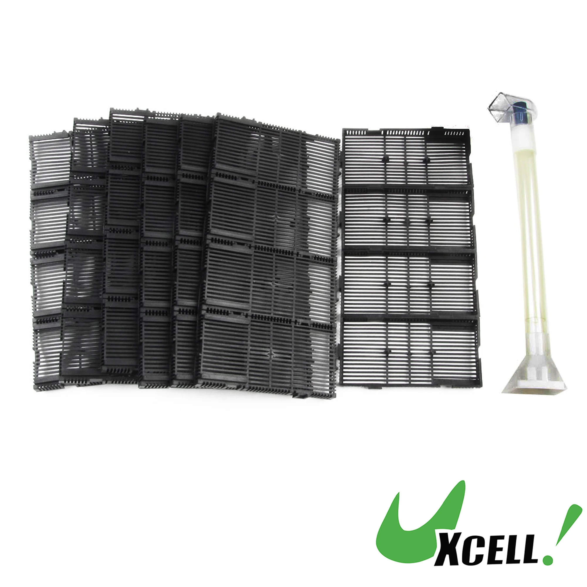 

Аквариумные фильтры UXCELL 12/16/20/24/28 шт., пластина для подгравия с воздушным шлангом, фильтрующая пластина для аквариума, аксессуары