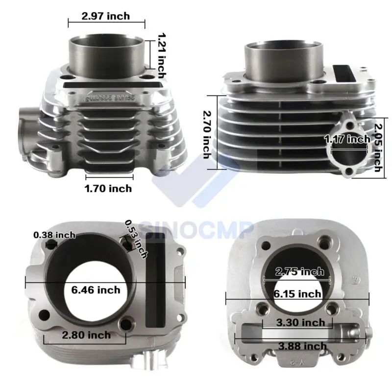 ߸ XT225 TTR225 TTR230  Ǹ ǽ Ŷ,  ŰƮ  70mm, 1 Ʈ