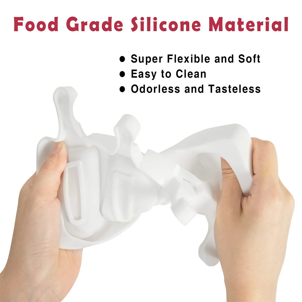 Description Picture 4 of item4/8 Holes Silicone Ice Cream Mold DIY Chocolate Dessert Popsicle Moulds Tray Ice Cube Maker Homemade Tools Summer Party Supplies