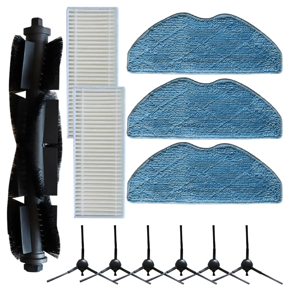 

Модернизируйте свой робот-пылесос с помощью рулонной основной щетки, боковой щетки, фильтра, ткани для швабры, комбинированное устройство для bottile s8 plus