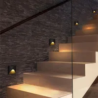 Outdoor Lighting Recessed Wall Lamp Waterproof IP65 3W Led Embedded  Step&Stair Balcony Porch Aisle Yard Outside Night Light 6