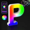 Light Letter P