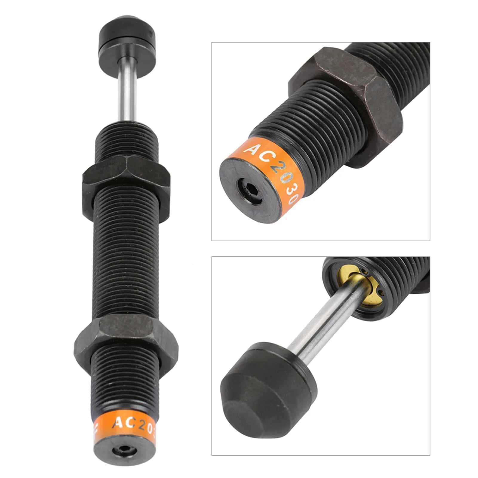 M20 X 30mm Stroke Oil Pressure Shock Absorber for Pneumatic Air Cylinder AC2030 Shock,Absorber&sect;Oil,Pressure,Shock,Absorber&sect;Pneum