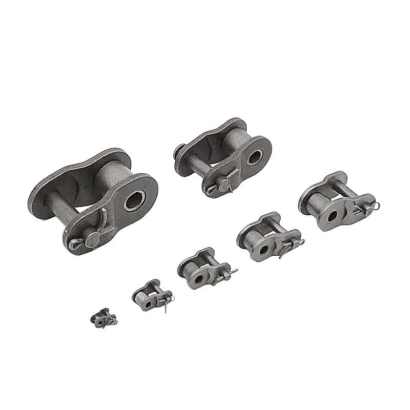 Stainless Steel Chain Steel Chain 1 pcs Chain Join Buckle Half/Full Carbon Steel 04C 06B 06C 08A 08B 10A 12A 16A Single Rows Short Pitch Roller Chain Join Link