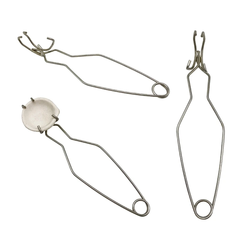 

Crucible Tongs Foundry-Crucible Flask Tongs Metal Refining Casting Tool