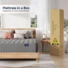 8 Inch Multilayer Hybrid Twin Mattress - Multiple Sizes & Styles Available，Grey 6
