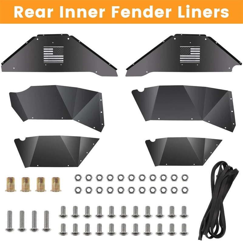 ESTENSIONI PARAFANGO POSTERIORE JEEP WRANGLER JK 2007-2018 2D 51-03 ESTENSIONI PARAFANGO POSTERIORE JEEP WRANGLER JK 2007-2018 2D 51-03
