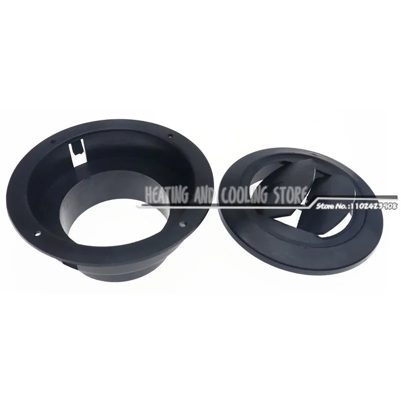 75mm Air Vent Outlet flat Heater Air Heater Ducting For Webasto Eberspacher Parking 75mm Car Outlet Vent