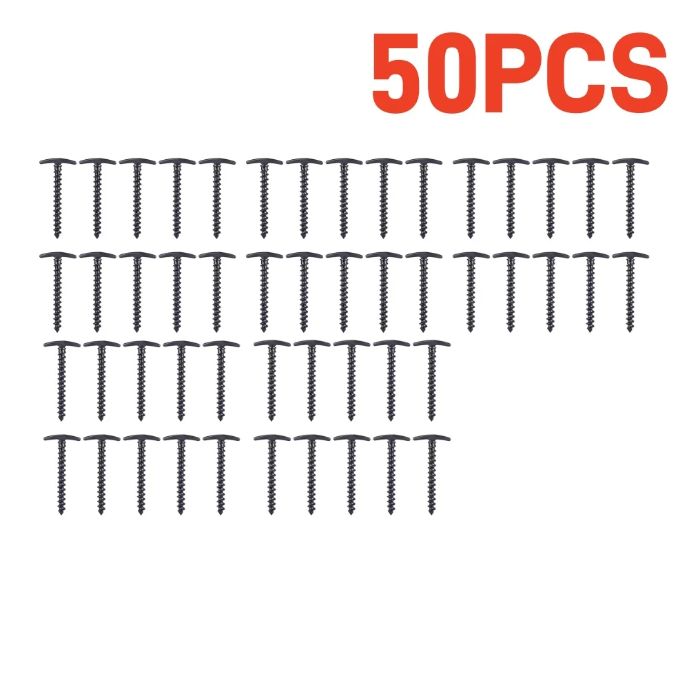 10-Pack Windproof Outdoor Camping Tent Pegs - Durable Screw Anchor Stakes