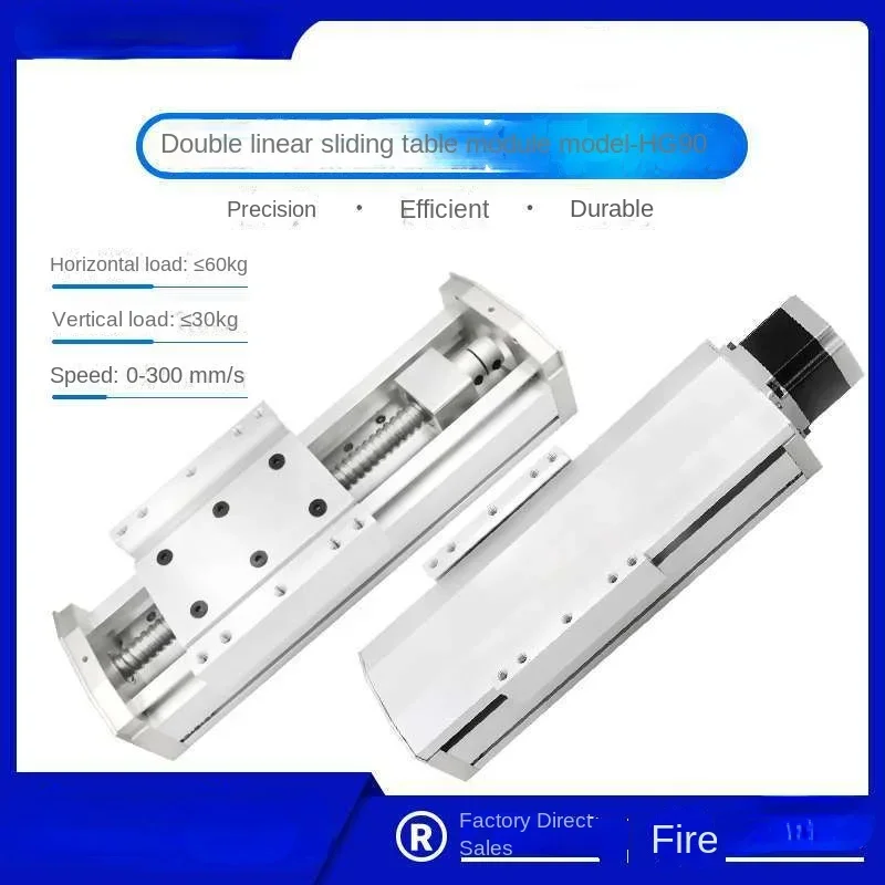 

Новый полностью герметичный шариковый винт Hg90, точный линейный направляющий модуль, поперечный ручной верстак, бесплатная доставка