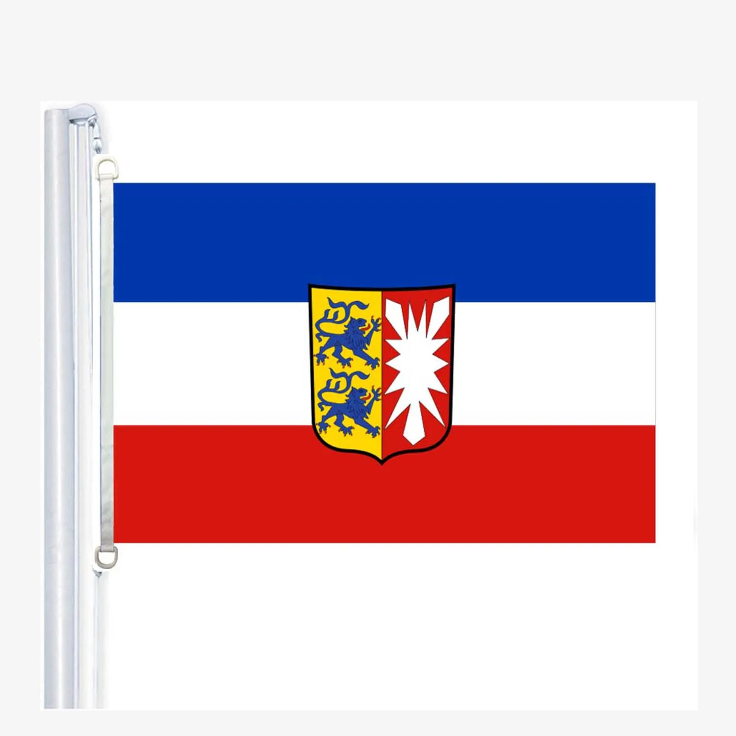 

Schleswig-Holstein flag,90*150CM ,100% polyester, banner,Digital Printing