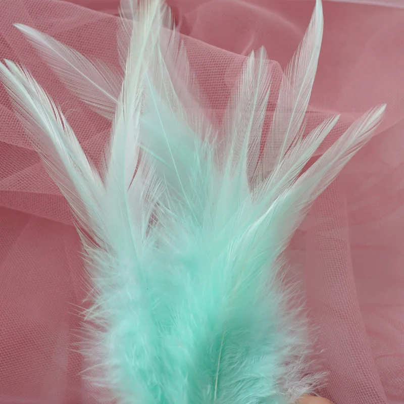 10-15cm Rooster Feathers Natural Chicken Feathers Decor Fly Tying Accessories Crafts for Needlework and Handicraft Dersses