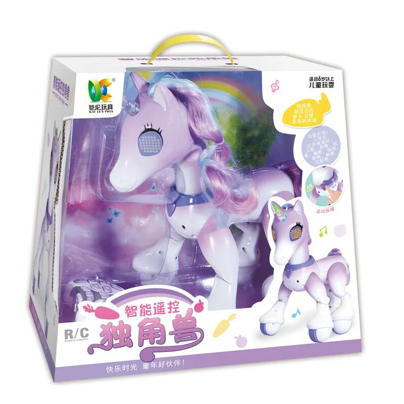 RC Horse Robot Intelligent Remote Control Unicorns Interactive Cartoon Pet Electronic Smart Animal Induction Educational Toy 5