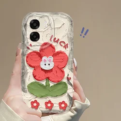 Shockproof Flower Pattern Flexible TPU Protective Case for OPPO A6t 5G (HFNYWHUA024)