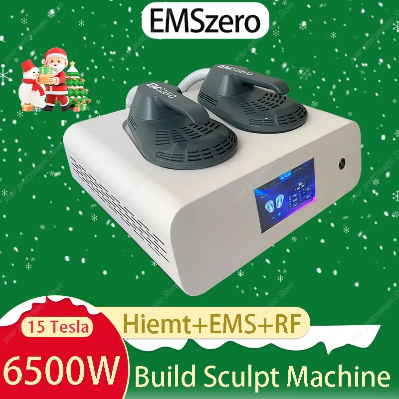 New EMSzero machine Body Sculpting Shaping Machine 15 Teslas 6500W EMS Radio Frequency RF Muscle Stimulator Home Device