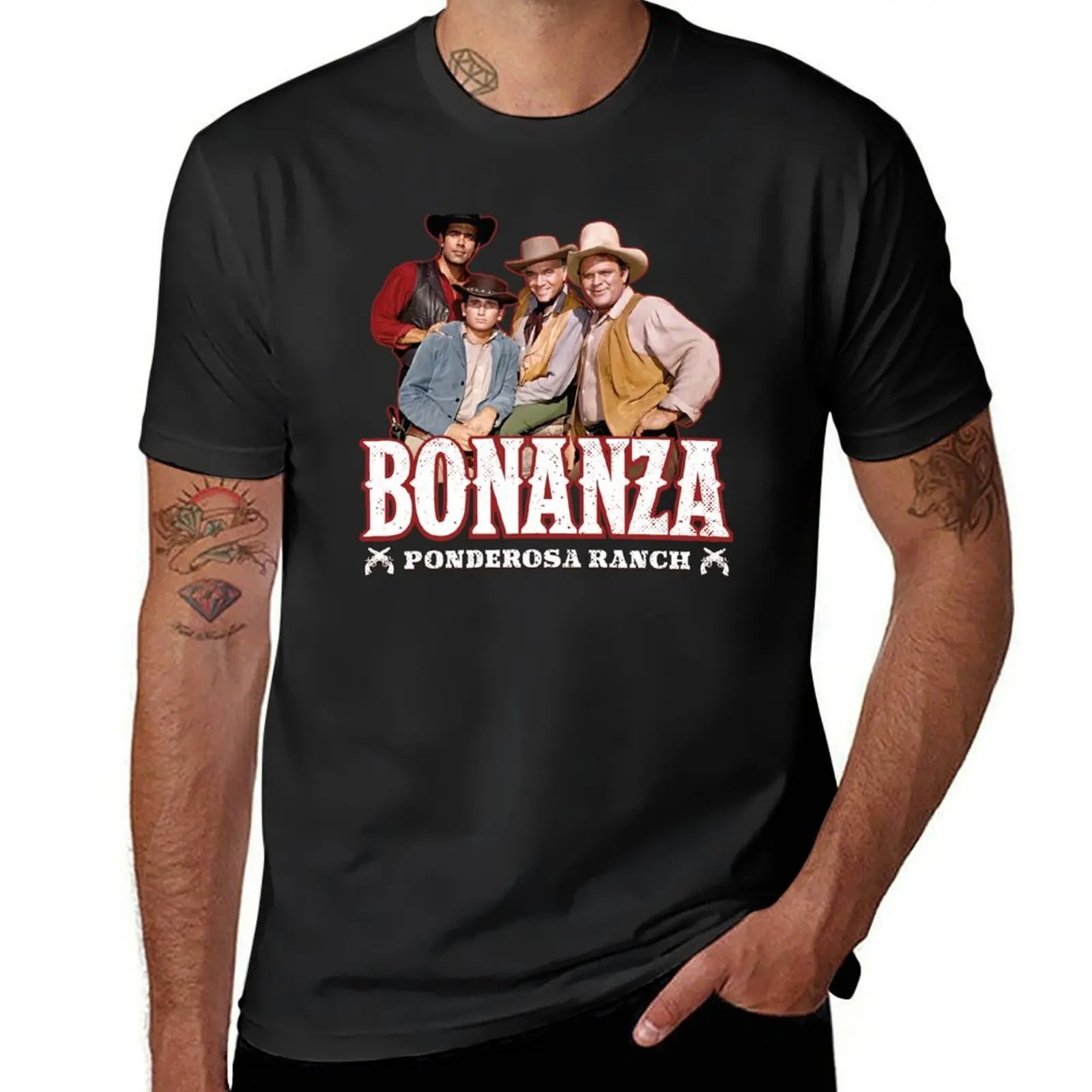 

BONANZA T-shirt aesthetic clothes vintage clothes clothes for men