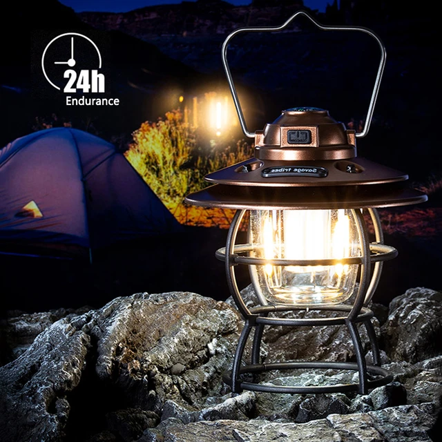 LED Bright Mini Camping Lantern Rechargeable Outdoor Hanging Tent Lights  Battery Powered Lightweight Lantern For Yard Decoration - AliExpress