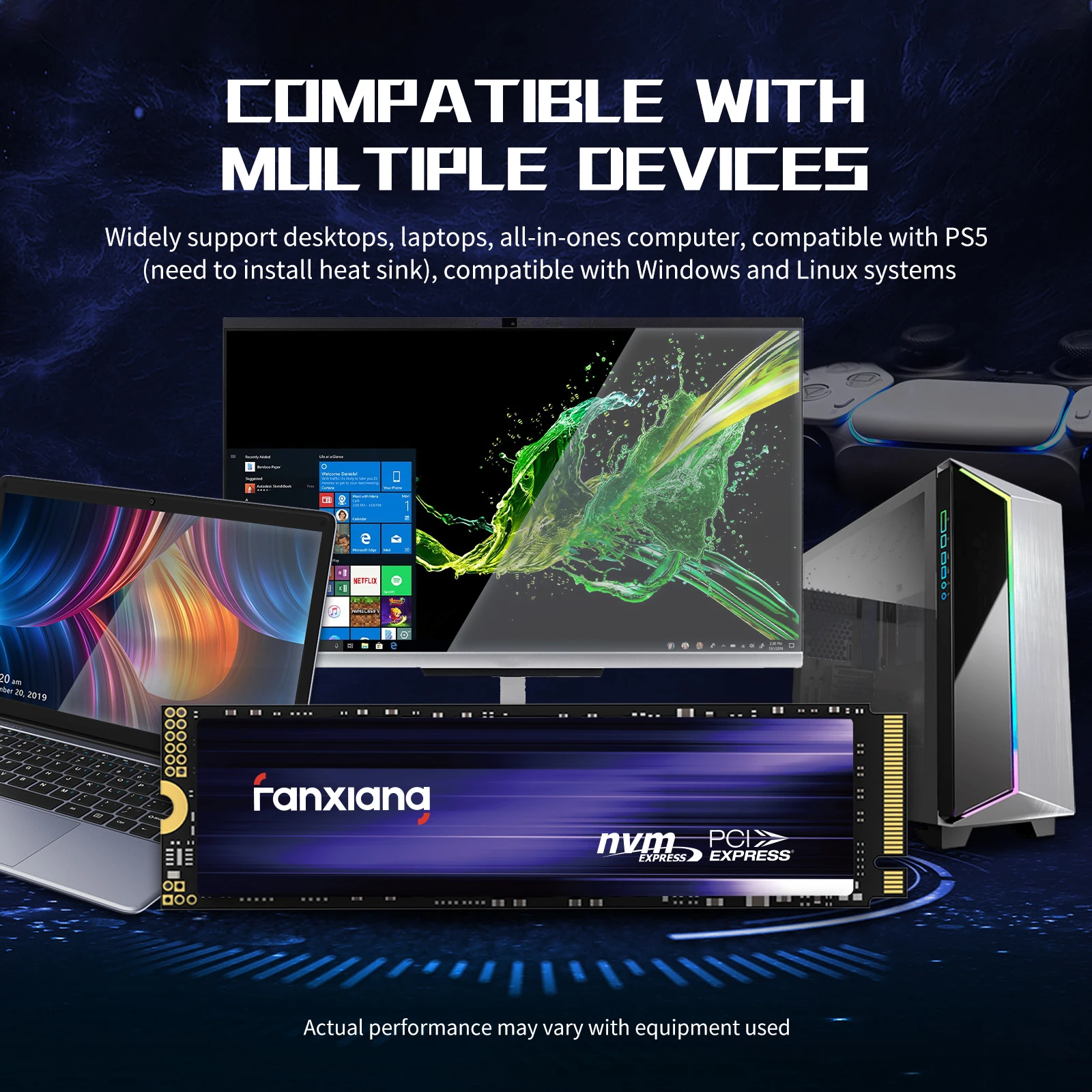 Fanxiang S500/s500pro/s690/s790 M.2 Ssd 256gb 512gb 1tb 2tb
