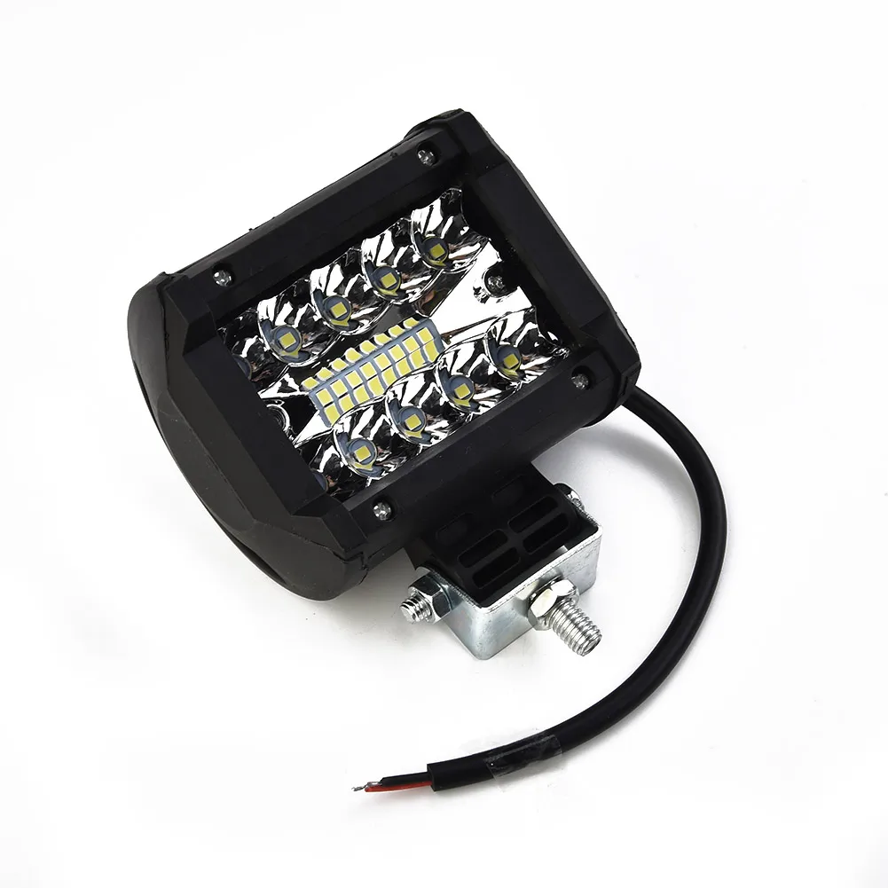 

High Quality Practical LED Light Bar Accessories Useful 10.5*9.8*8cm Black High Intensity LEDs 12V Quake-proof