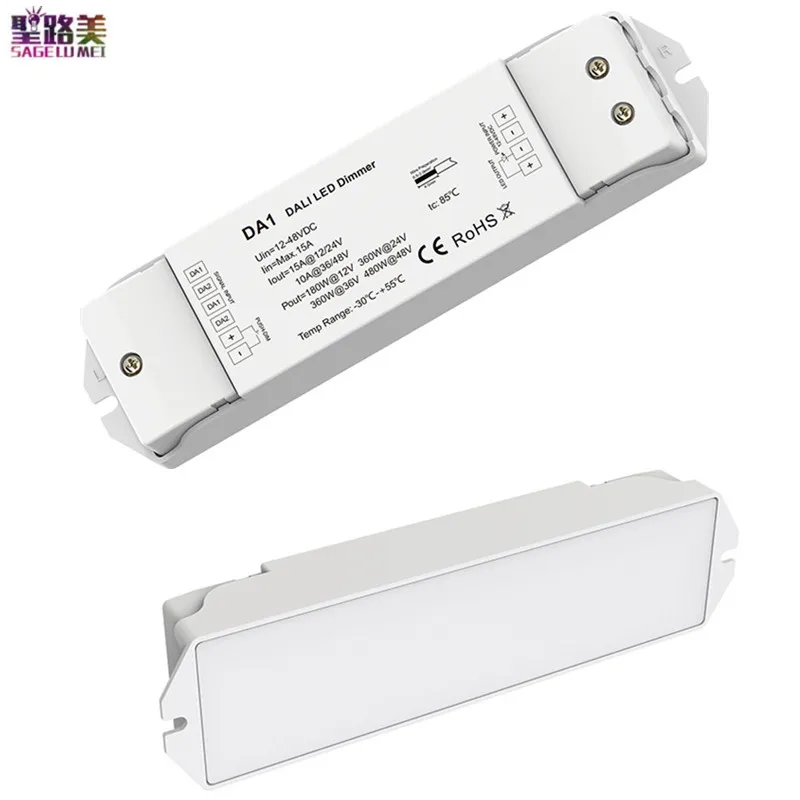 

DC12-48V-переключатель DA1, 1 канал, 15 А, постоянное напряжение, автоматический затемнитель, Многофункциональная Защита
