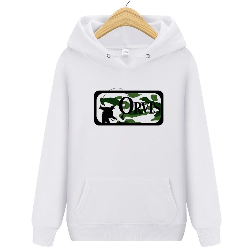 thumbnail image 1 of ORVIS-Sudadera con capucha para hombre y mujer, Jersey Unisex con estampado de patrón de comercio exterior, ropa de pesca, 1 of 4