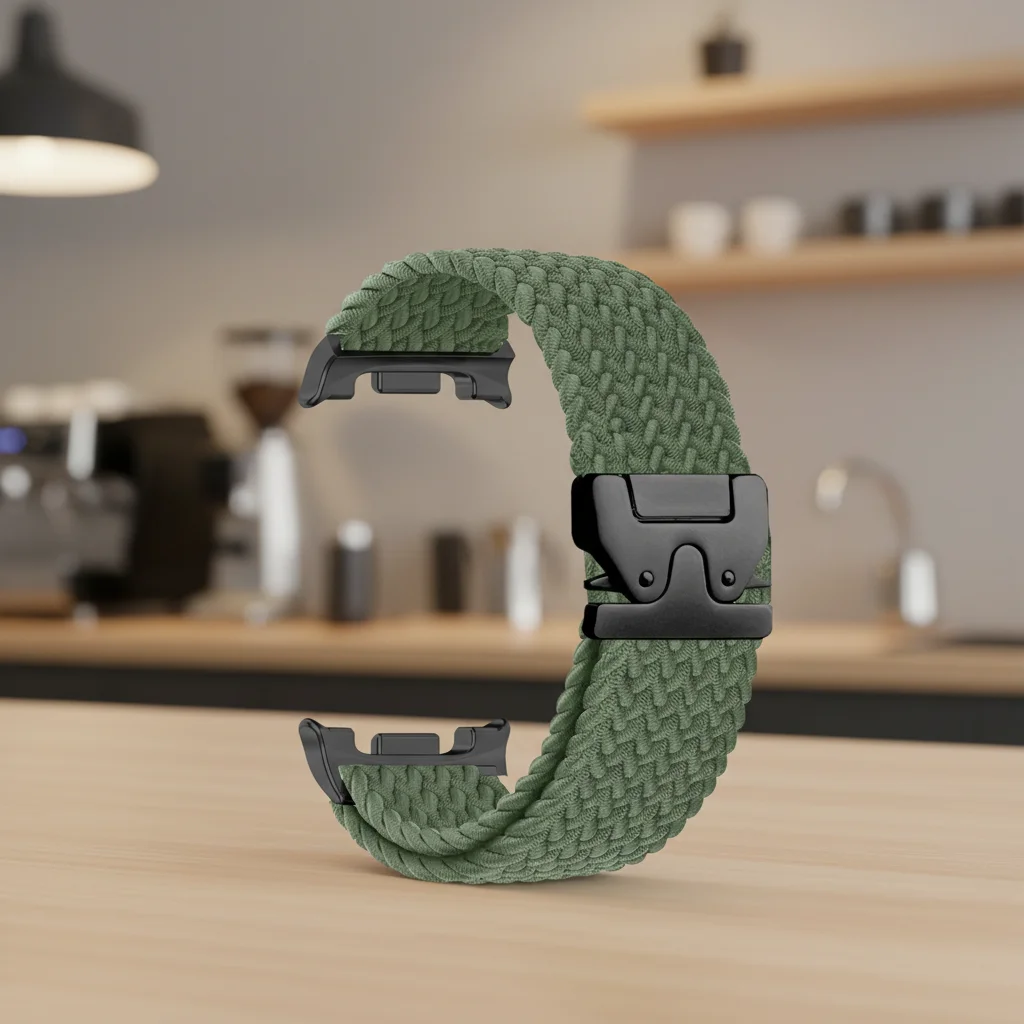 Braided Parachute Buckle Strap with Correa Bracelet