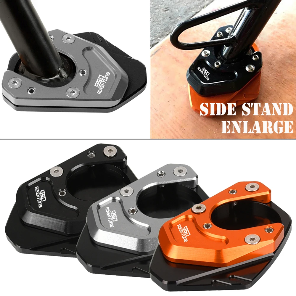 

Боковая подставка, увеличитель для мотоциклов, доступные для 950 приключений 950 приключений S 2005 2006 CNC подставка, увеличивающая пластина, удлинитель