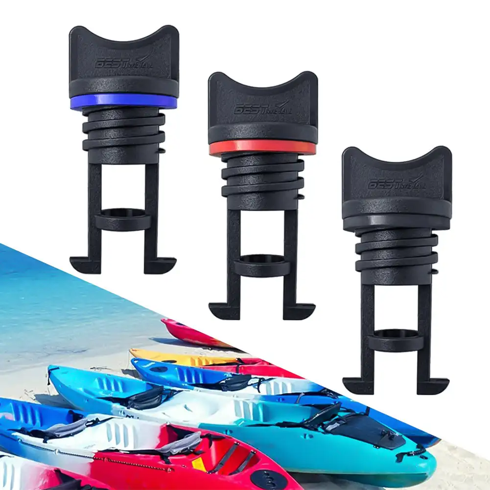 2.2in Kayak Plugs Drain Stopper Replacement Thread Boat Drain Hole Stopper Scupper Plugs Kayak Accessories for Kayak Canoe Boat