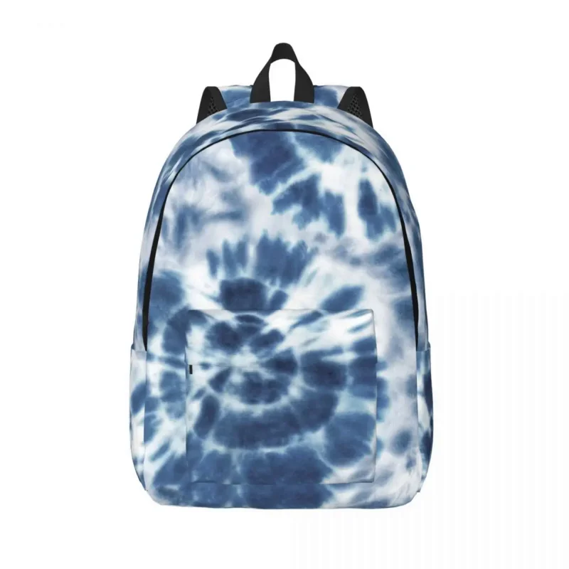 Tie Dye Swirl Fashion Backpack Durable Student Business Daypack for Men Women College Shoulder Bag