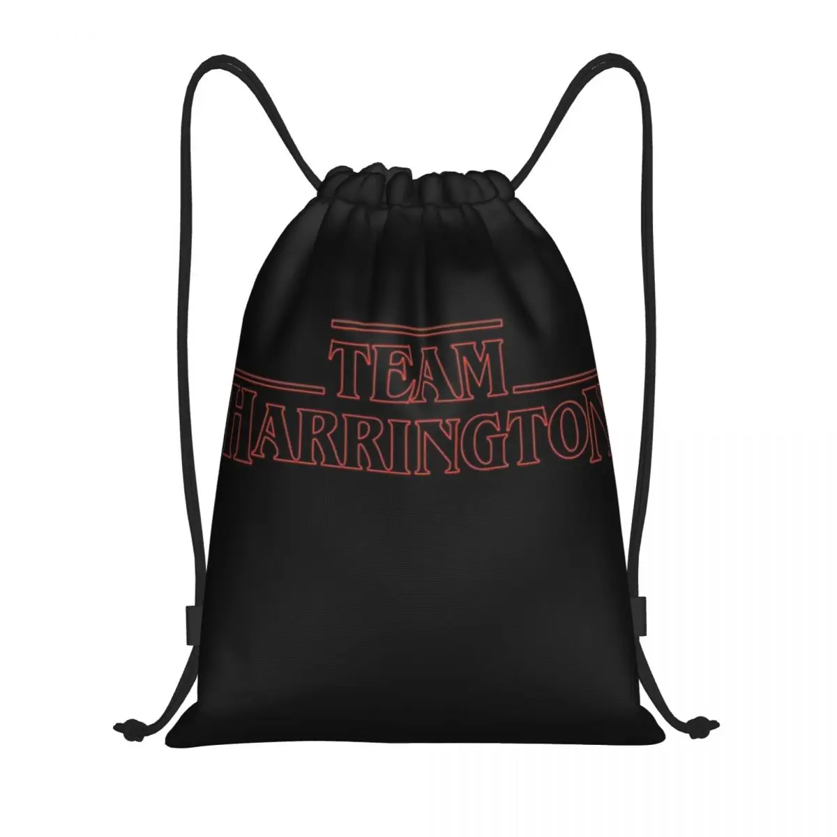 Mochila con cordón impermeable para deportes al aire libre, playa, natación y nombre personalizado, organizador Stranger Things, Team Harrington - ¡Vamos Steve!