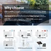 DKR1100ST Solar Sliding Gate Opener Rack Drive Automatic Gate Motor for Heavy Driveway Slide Gates Up to 2600 Pounds, Ele 3